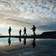 821st Security Forces Squadron members, walk back to their vehicle after responding to a training exercise at Thule Air Base, Greenland, Aug. 16, 2018.